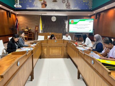 ประชุมหารือการติดตามผลการดำเนินการ ตามข้อเสนอแนะการตรวจสอบการเงิน ปีงบประมาณ ๒๕๖๗